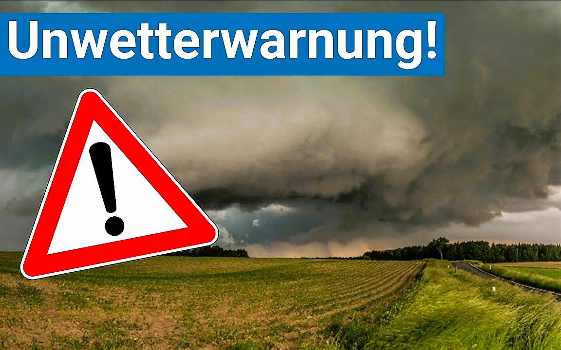 Unwetter-Alarm! Unwettergefahr In Deutschland Steigt - Starkregen Und ...